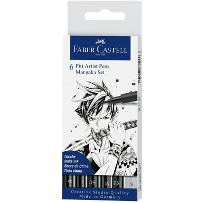 Faber-Castell, Écriture + dessin, manga mangaka (6x) Faber-Castell, Écriture + dessin, manga mangaka (6x)