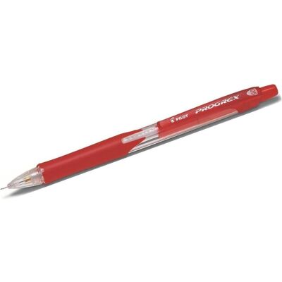 Pilot, Crayon à papier + critérium, Crayon à mine fine Progrex 0.5 rouge (0.50 mm, HB, 1x) Pilot, Crayon à papier + critérium, Crayon à mine fine Progrex 0.5 rouge (0.50 mm, HB, 1x)