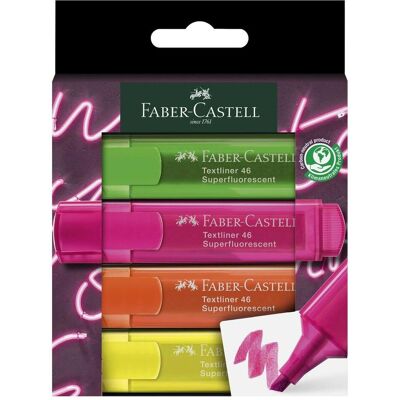 Magni, Marqueur, Surligneur TL 46 Neon GenZ Étui de 4 pièces (4x) Magni, Marqueur, Surligneur TL 46 Neon GenZ Étui de 4 pièces (4x)