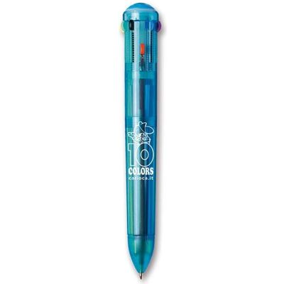 Carioca, Stylo, 10 Couleurs Stylo à bille rétractable Clip-on Multi 1 pièce(s) (10x) Carioca, Stylo, 10 Couleurs Stylo à bille rétractable Clip-on Multi 1 pièce(s) (10x)