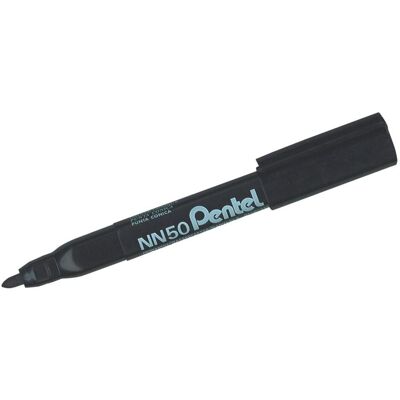 Pentel, Marqueur, NN50 marqueur permanent Type de pointe Noir 12 pièce(s) (12x) Pentel, Marqueur, NN50 marqueur permanent Type de pointe Noir 12 pièce(s) (12x)