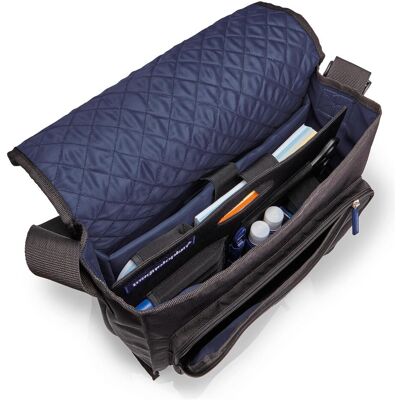Magnetoplan, Présentation : accessoires, MESSENGER - Sac du présentateur rempli Magnetoplan, Présentation : accessoires, MESSENGER - Sac du présentateur rempli
