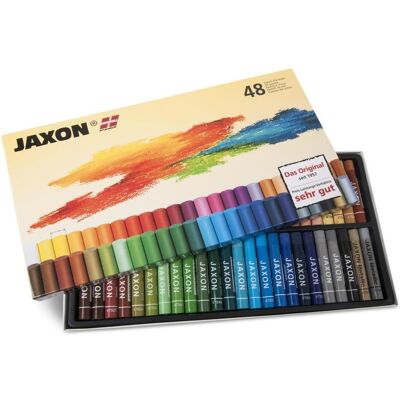 Jaxon, Écriture + dessin, Craies à l'huile 48 (48x) Jaxon, Écriture + dessin, Craies à l'huile 48 (48x)