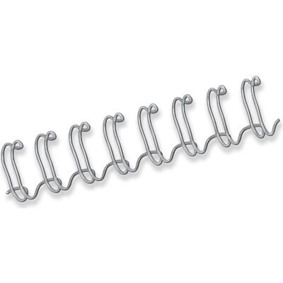 Fellowes Dos de reliure en fil métallique, Relieuse : accessoires, Argent Fellowes Dos de reliure en fil métallique, Relieuse : accessoires, Argent