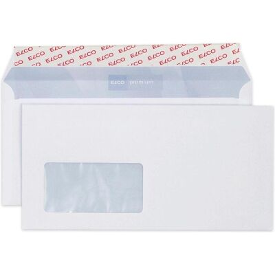 Elco, Enveloppes, Enveloppe à lettres - PREMIUM OPTIFIX (C5, C6, 500x) Elco, Enveloppes, Enveloppe à lettres - PREMIUM OPTIFIX (C5, C6, 500x)