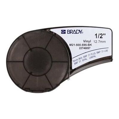 Brady, Rouleau d’étiquettes, ÉTIQUETTE M21-500-595-BK 12,70 mm x 6,40 m (12.70 mm) Brady, Rouleau d’étiquettes, ÉTIQUETTE M21-500-595-BK 12,70 mm x 6,40 m (12.70 mm)