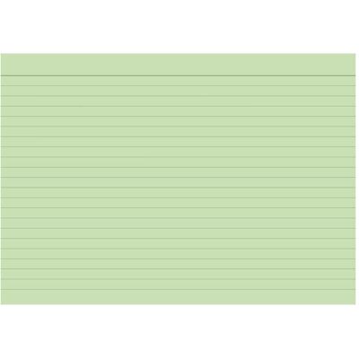 Brunnen, Fiche, Fiche DIN A5 ligné vert 100 pcs/paquet (A5, 180 g/m²) Brunnen, Fiche, Fiche DIN A5 ligné vert 100 pcs/paquet (A5, 180 g/m²)