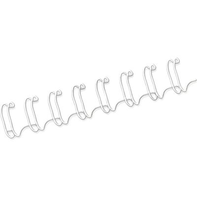 Fellowes Dos de reliure en fil métallique 6 mm, Relieuse : accessoires, Blanc Fellowes Dos de reliure en fil métallique 6 mm, Relieuse : accessoires, Blanc