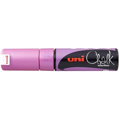 Uni-ball, Marqueur, Marqueur craie uni CHALK 8 mm rose métallisé (1x) Uni-ball, Marqueur, Marqueur craie uni CHALK 8 mm rose métallisé (1x)