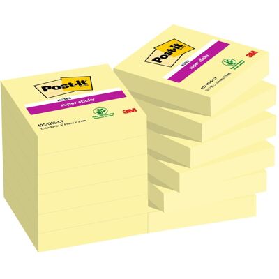 Post-it, Notes adhésives, 51x51mm (47.60 x 47.60 mm) Post-it, Notes adhésives, 51x51mm (47.60 x 47.60 mm)