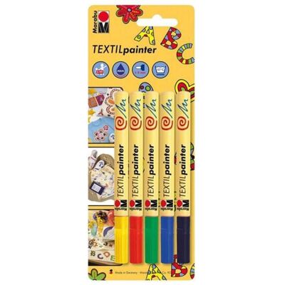 Marabu, Marqueur, Peintre textile (5x) Marabu, Marqueur, Peintre textile (5x)