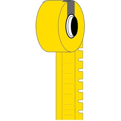 Brady, Rouleau d’étiquettes, M6-10x4.2-7597-YL, Durasleeve à insérer, polyéthylène, jaune, mat, 10.00 x 4.20 mm, non adhésif Brady, Rouleau d’étiquettes, M6-10x4.2-7597-YL, Durasleeve à insérer, polyéthylène, jaune, mat, 10.00 x 4.20 mm, non adhésif