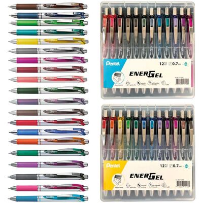 Pentel, Stylo, Roller EnerGel XM 0.7mm BL77-BGX bourgogne (1x) Pentel, Stylo, Roller EnerGel XM 0.7mm BL77-BGX bourgogne (1x)