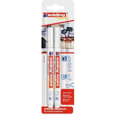 Edding, Marqueur, Marqueur craie (2x) Edding, Marqueur, Marqueur craie (2x)