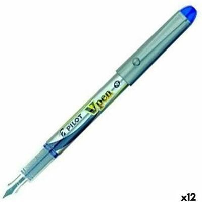 Pilot, Stylo, V-Pen, SVP-4M stylo-plume Bleu (12x) Pilot, Stylo, V-Pen, SVP-4M stylo-plume Bleu (12x)