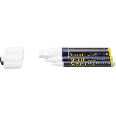 Securit, Marqueur, Marqueur à craie liquide (5x) Securit, Marqueur, Marqueur à craie liquide (5x)