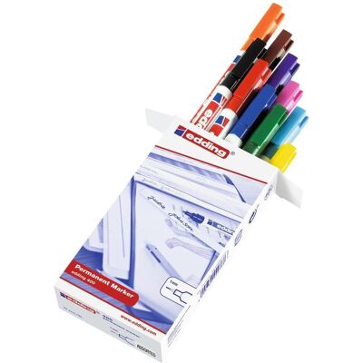 Edding, Marqueur, Marqueur permanent 400 (10x) Edding, Marqueur, Marqueur permanent 400 (10x)