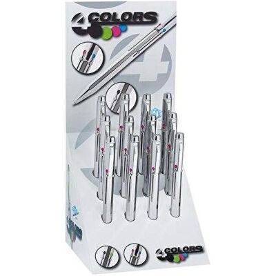 Wedo, Stylo, Stylo à bille quatre couleurs (1x) Wedo, Stylo, Stylo à bille quatre couleurs (1x)