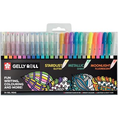 Sakura, Stylo, Gelly Rolls (24x) Sakura, Stylo, Gelly Rolls (24x)