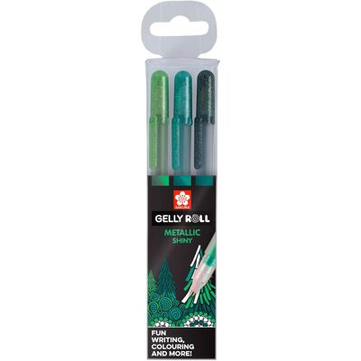Sakura, Stylo, Gelly Roll Metallic (3x) Sakura, Stylo, Gelly Roll Metallic (3x)