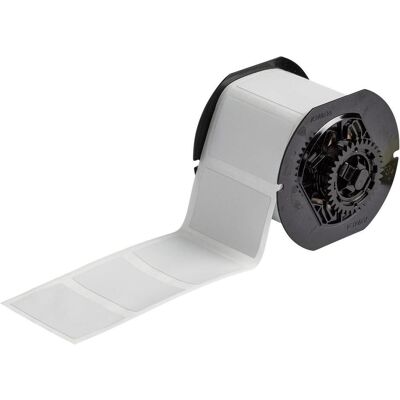 Brady, Rouleau d’étiquettes, B33-24-428, PermaShield™, polyester métallisé, gris clair, mat, 69.85 x 44.45 mm, permanent (81.28 mm) Brady, Rouleau d’étiquettes, B33-24-428, PermaShield™, polyester métallisé, gris clair, mat, 69.85 x 44.45 mm, permanent (81.28 mm)