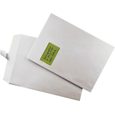 Mailmedia, Enveloppes, Enveloppe d'expédition C4 m.Fe gum.100g blanc (C4, 250x) Mailmedia, Enveloppes, Enveloppe d'expédition C4 m.Fe gum.100g blanc (C4, 250x)