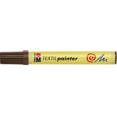 Marabu, Marqueur, Marqueur textile "Textil Painter", brun moyen (1x) Marabu, Marqueur, Marqueur textile "Textil Painter", brun moyen (1x)
