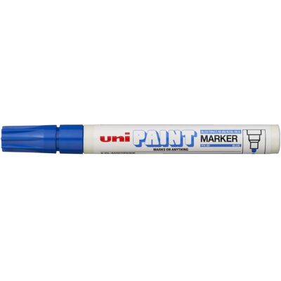 Uni-ball, Marqueur, Marqueur permanent PAINT (PX-20), bleu foncé (1x) Uni-ball, Marqueur, Marqueur permanent PAINT (PX-20), bleu foncé (1x)