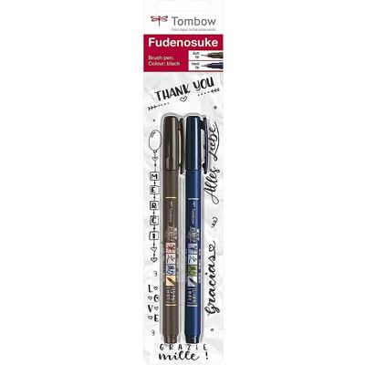 Tombow, Stylo, Stylo calligraphique WS-BH / BS (2x) Tombow, Stylo, Stylo calligraphique WS-BH / BS (2x)