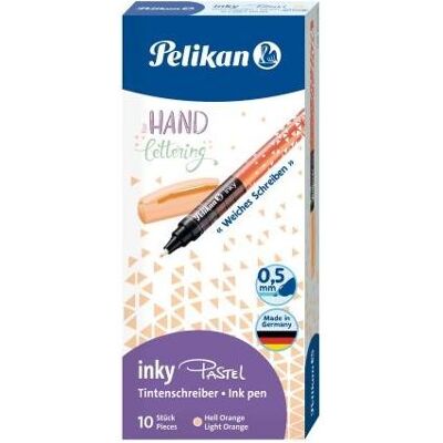 Pelikan Stylo, Stylo à encre inky 273 Pastel Orange 10 pièces boîte pliante (10x) Pelikan Stylo, Stylo à encre inky 273 Pastel Orange 10 pièces boîte pliante (10x)