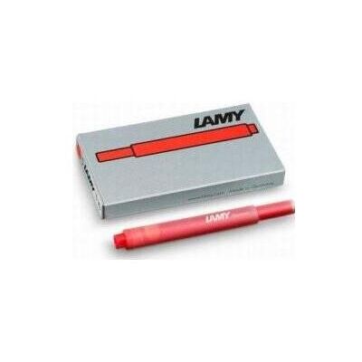 Lamy, Cartouche d'impression, Encre T10 rouge 5pcs Lamy, Cartouche d'impression, Encre T10 rouge 5pcs