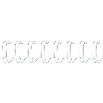 Fellowes Dos de reliure en fil métallique 12 mm, Relieuse : accessoires, Blanc Fellowes Dos de reliure en fil métallique 12 mm, Relieuse : accessoires, Blanc