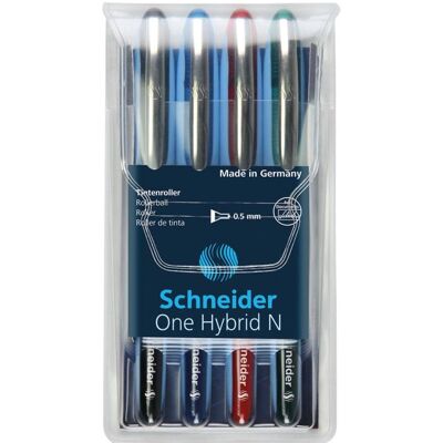 Schneider, Stylo, One Hybrid N (4x) Schneider, Stylo, One Hybrid N (4x)