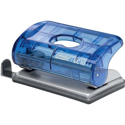 Rapid, Perforatrice, Perforateur X Ray EC 10, partie supérieure : transparent-marine Rapid, Perforatrice, Perforateur X Ray EC 10, partie supérieure : transparent-marine