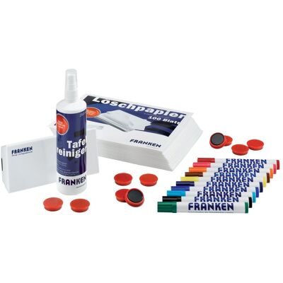 Franken, Présentation : accessoires, Jeu d'accessoires pour tableau magnétique Kit de démarrage Franken, Présentation : accessoires, Jeu d'accessoires pour tableau magnétique Kit de démarrage