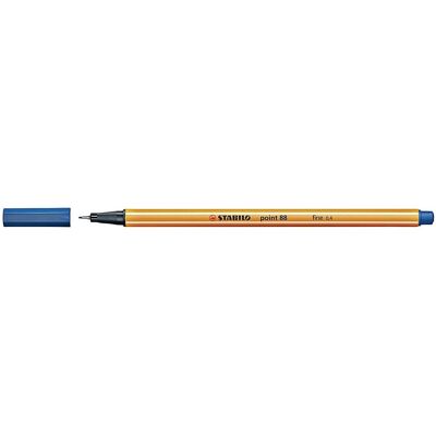 STABILO Point 88 Fineliner - Bleu - 0.4 mm STABILO Point 88 Fineliner - Bleu - 0.4 mm
