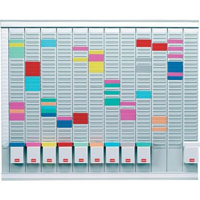 Nobo, Présentation : accessoires, Kit de planification sur 12 mois pour cartes T Nobo, Présentation : accessoires, Kit de planification sur 12 mois pour cartes T