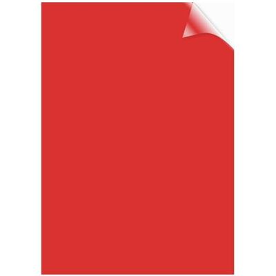 Fellowes Feuille de couverture en PVC, rouge-transparent, Relieuse : accessoires, Rouge, Transparent Fellowes Feuille de couverture en PVC, rouge-transparent, Relieuse : accessoires, Rouge, Transparent