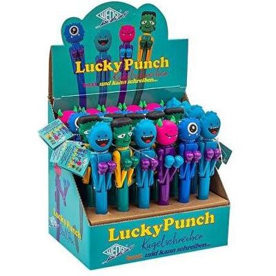 Wedo, Stylo, Kugelschreiber Monster Boxer Lucky Punch f.sort. (1x) Wedo, Stylo, Kugelschreiber Monster Boxer Lucky Punch f.sort. (1x)