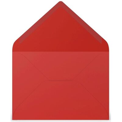 Magni, Enveloppes, 220720526 - Coloretti Enveloppes, 80 g/m², DIN B6, coquelicot, 5 pièces (B6, 5x) Magni, Enveloppes, 220720526 - Coloretti Enveloppes, 80 g/m², DIN B6, coquelicot, 5 pièces (B6, 5x)
