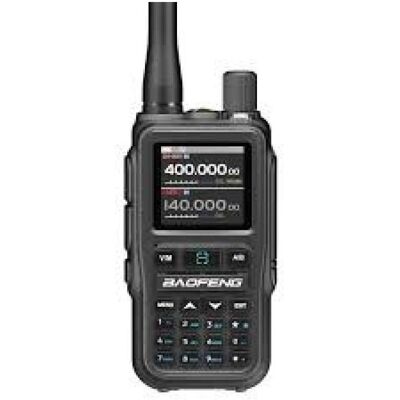 Baofeng Krótkofalówka UV-5R EU MINI USB-C Bluetooth VHF UHF Pasmo Lotnicze Grey, Talkie walkie, Gris, Noir Baofeng Krótkofalówka UV-5R EU MINI USB-C Bluetooth VHF UHF Pasmo Lotnicze Grey, Talkie walkie, Gris, Noir