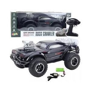 Lean Toys Grosser Offroad-Ferngesteuerter RC-Sportwagen Schwarz 1:8 Lean Toys Grosser Offroad-Ferngesteuerter RC-Sportwagen Schwarz 1:8