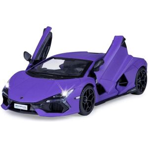 Jamara Kids Lamborghini Revuelto Diecast 1:32 lila inkl. Knopfzellen Jamara Kids Lamborghini Revuelto Diecast 1:32 lila inkl. Knopfzellen