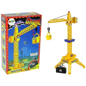 Lean Toys Grue de chantier télécommandée Lean Toys Grue de chantier télécommandée