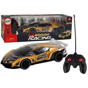 Lean Toys Gelber Sportwagen R/C 1:16 Lean Toys Gelber Sportwagen R/C 1:16