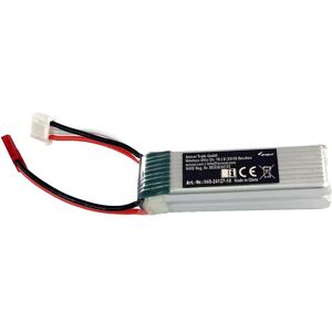 Amewi LiPo Akku 2S 7,4V 600mAh BEC (600 mAh, 7.40 V) Amewi LiPo Akku 2S 7,4V 600mAh BEC (600 mAh, 7.40 V)