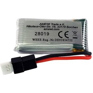 Amewi Batterie LiPo 1S 3,7V 350mAh XH (350 mAh, 3.70 V) Amewi Batterie LiPo 1S 3,7V 350mAh XH (350 mAh, 3.70 V)
