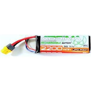 Absima Modellbau-Akkupack (LiPo) 11.1 V 2200 mAh 35 C Softcase (2200 mAh, 11.10 V) Absima Modellbau-Akkupack (LiPo) 11.1 V 2200 mAh 35 C Softcase (2200 mAh, 11.10 V)
