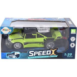 Lean Toys Rc Ferngesteuertes Auto 1:20 Lichter Rauch-Effekt Grün Lean Toys Rc Ferngesteuertes Auto 1:20 Lichter Rauch-Effekt Grün