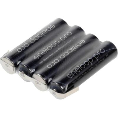 Piles rechargeables Panasonic eneloop Pro AAA - Haute Capacité NiMH Piles rechargeables Panasonic eneloop Pro AAA - Haute Capacité NiMH